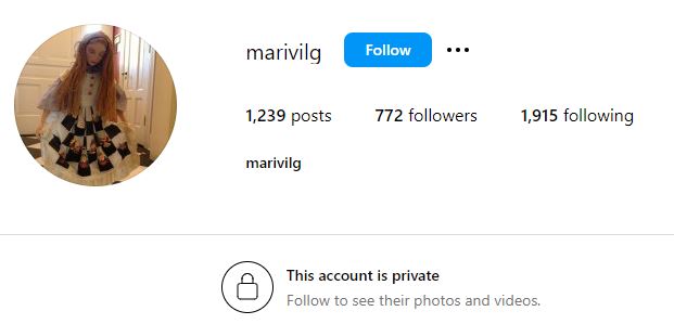 Marivi Lorido Garcia's Instagram account